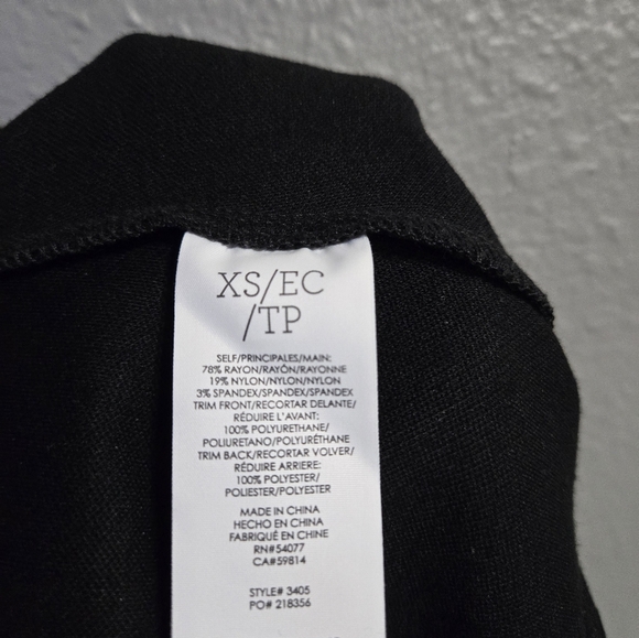 Cabi Faux Leather Black Ruffle Skirt Size XS - Picture 8 of 11